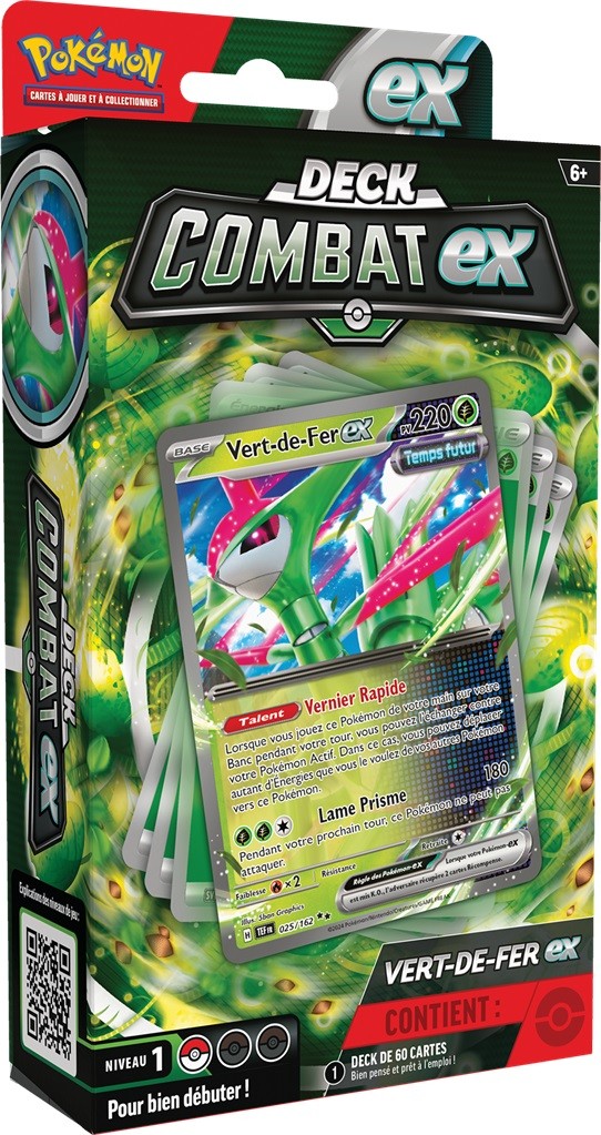 Pokémon - Deck Combat-Ex - Vert-de-fer ex