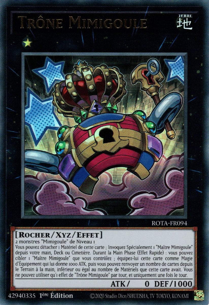 Trône Mimigoule - ROTA-FR094
