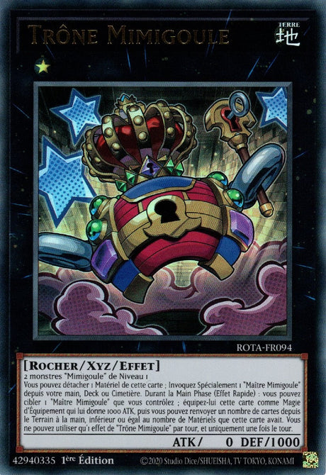 Trône Mimigoule - ROTA-FR094