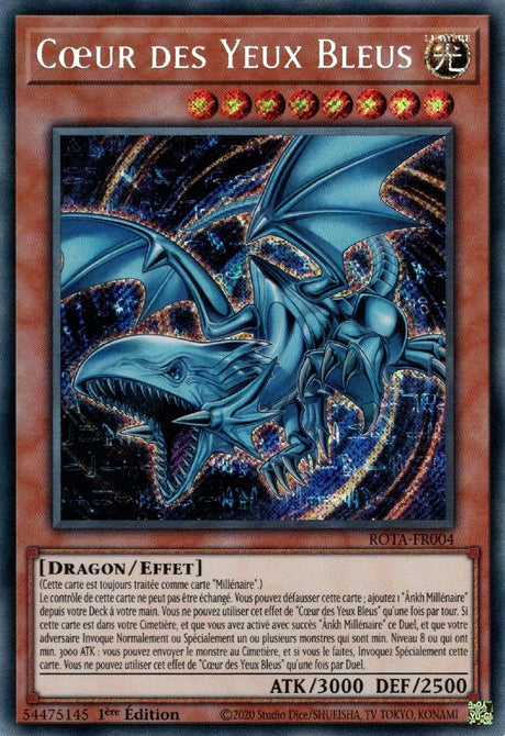Cœur des Yeux Bleus - ROTA-FR004 (V.2 - Quarter Century Secret Rare)