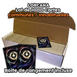 Lot de 1000 cartes Communes / Inhabituelles Disney Lorcana + Boîte de rangement