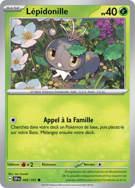 Lépidonille (SSP 005/191) - Carte Pokémon Étincelles Déferlantes EV08