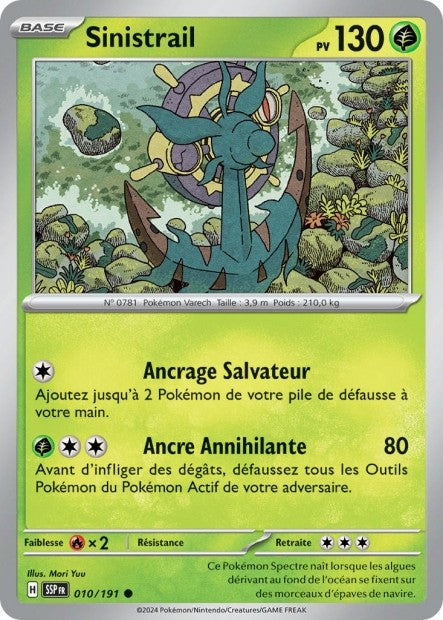 Sinistrail (SSP 010/191) - Carte Pokémon Étincelles Déferlantes EV08