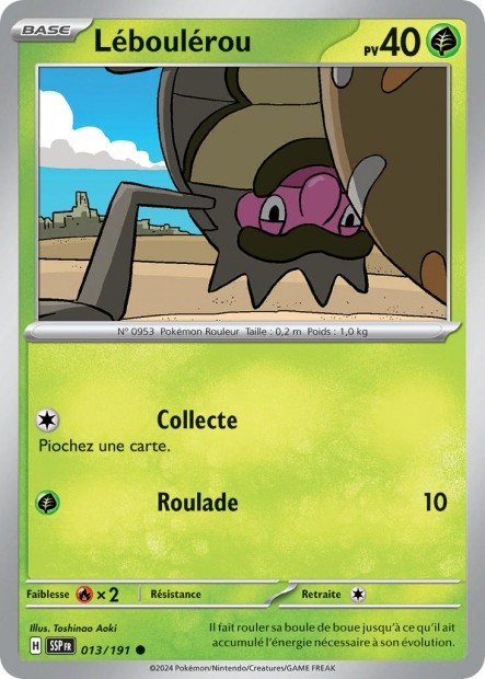 Léboulérou (SSP 013/191) - Carte Pokémon Étincelles Déferlantes EV08