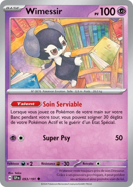 Wimessir (SSP 093/191) - Carte Pokémon Étincelles Déferlantes EV08
