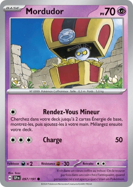 Mordudor (SSP 097/191) - Carte Pokémon Étincelles Déferlantes EV08
