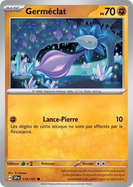 Germéclat (SSP 114/191) - Carte Pokémon Étincelles Déferlantes EV08