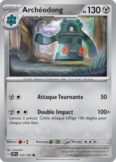 Archéodong (SSP 127/191) - Carte Pokémon Étincelles Déferlantes EV08