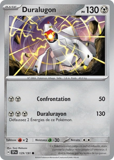 Duralugon (SSP 129/191) - Carte Pokémon Étincelles Déferlantes EV08