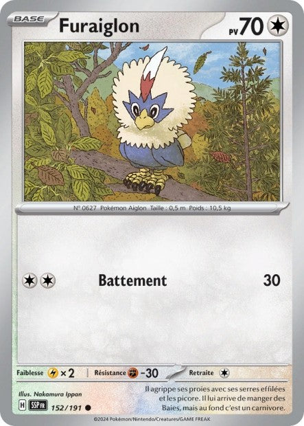 Furaiglon (SSP 152/191) - Carte Pokémon Étincelles Déferlantes EV08