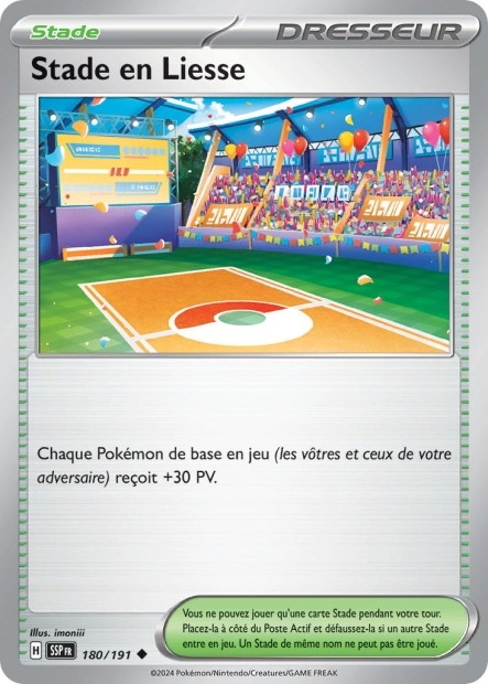 Stade en Liesse (SSP 180/191) - Carte Pokémon Étincelles Déferlantes EV08