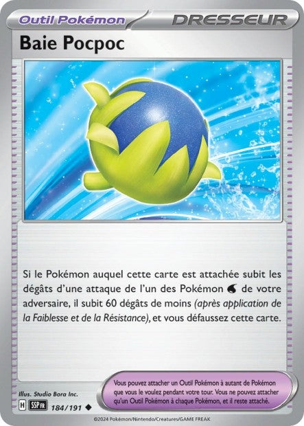 Baie Pocpoc (SSP 184/191) - Carte Pokémon Étincelles Déferlantes EV08