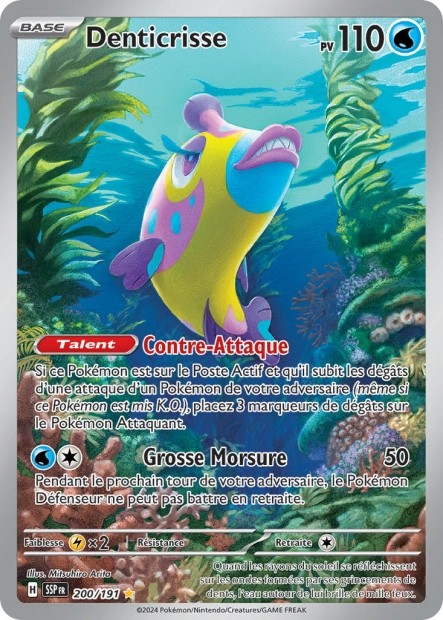 Denticrisse (SSP 200/191) - Carte Pokémon Étincelles Déferlantes EV08