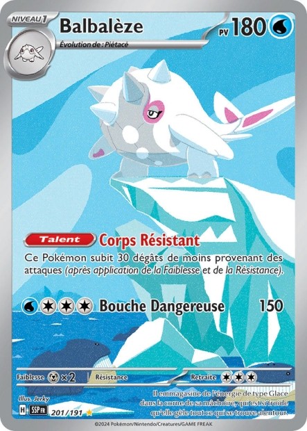 Balbalèze (SSP 201/191) - Carte Pokémon Étincelles Déferlantes EV08