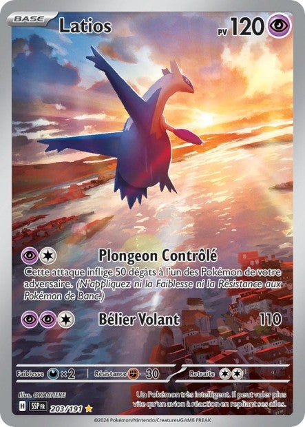 Latios (SSP 203/191) - Carte Pokémon Étincelles Déferlantes EV08