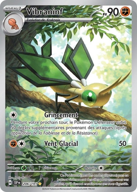Vibraninf (SSP 206/191) - Carte Pokémon Étincelles Déferlantes EV08