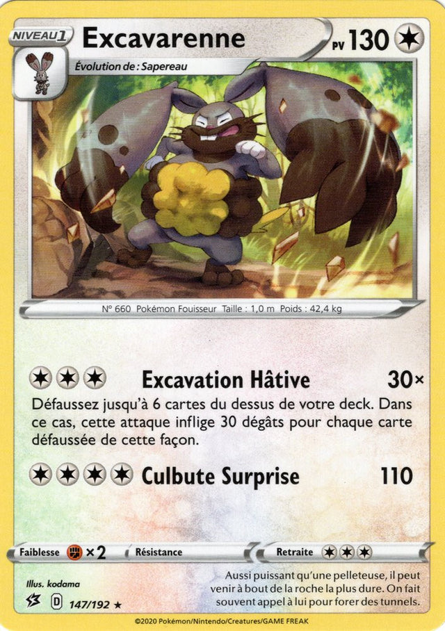 SWSH02_147/192 Excavarenne