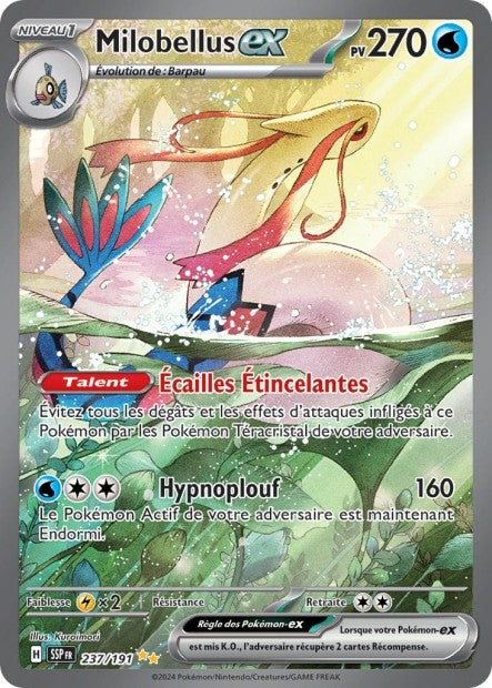 Milobellus ex (SSP 237/191) - Carte Pokémon Étincelles Déferlantes EV08
