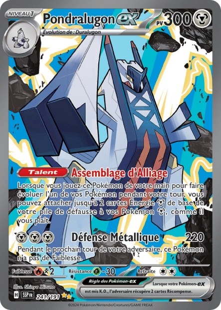 Pondralugon ex (SSP 241/191) - Carte Pokémon Étincelles Déferlantes EV08