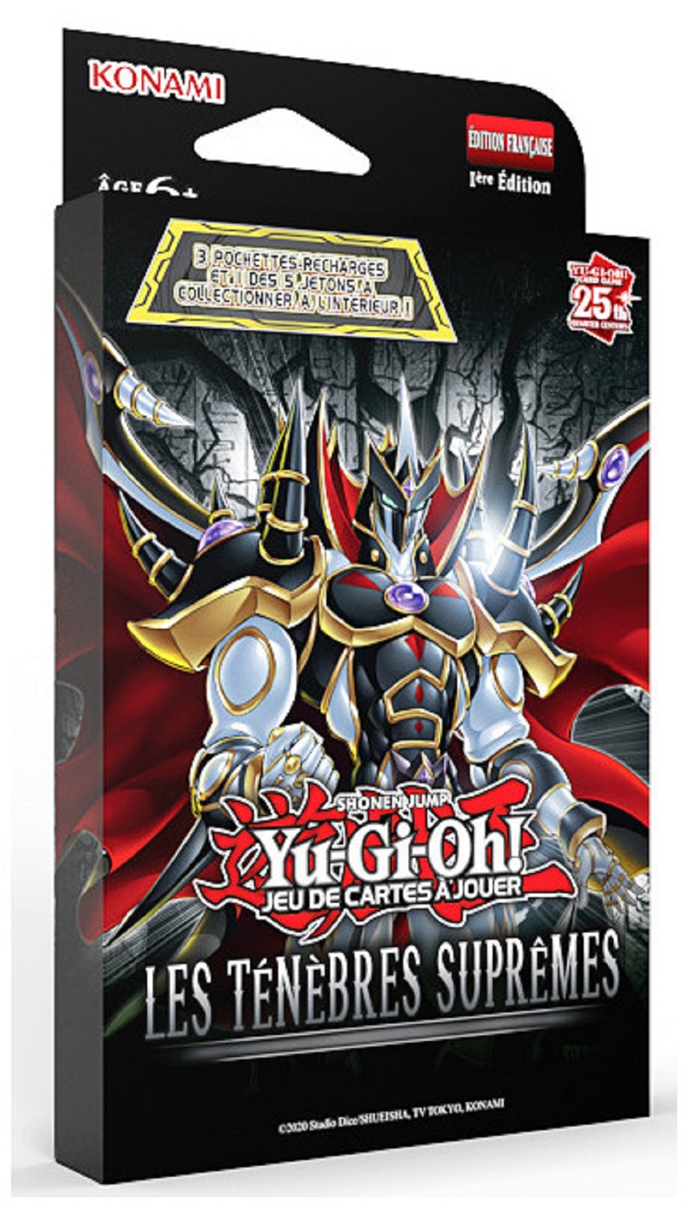 Yu-Gi-Oh! Pack de 3 boosters : Les Ténèbres Suprêmes