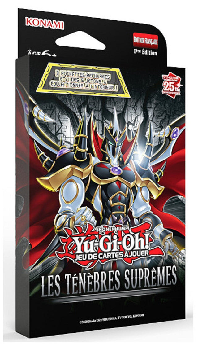 Yu-Gi-Oh! Pack de 3 boosters : Les Ténèbres Suprêmes