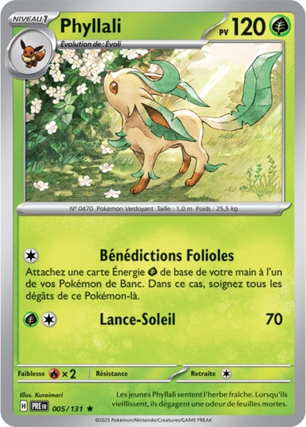 Pokémon - Phyllali (PRE 005/131) - Évolutions Prismatiques