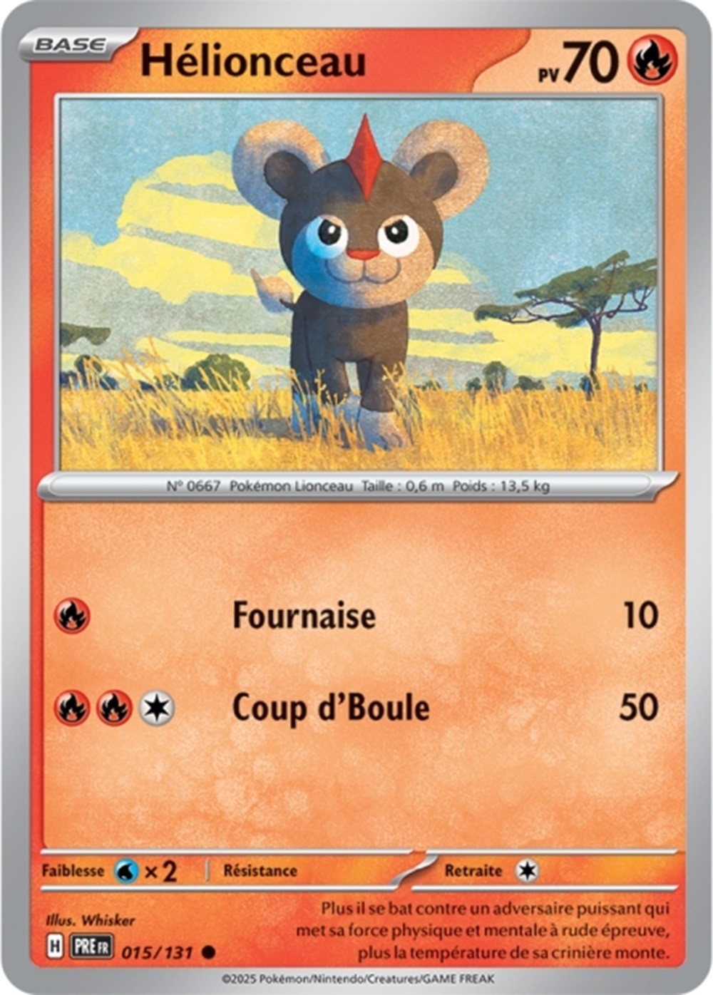 Pokémon - Hélionceau (PRE 015/131) - Évolutions Prismatiques