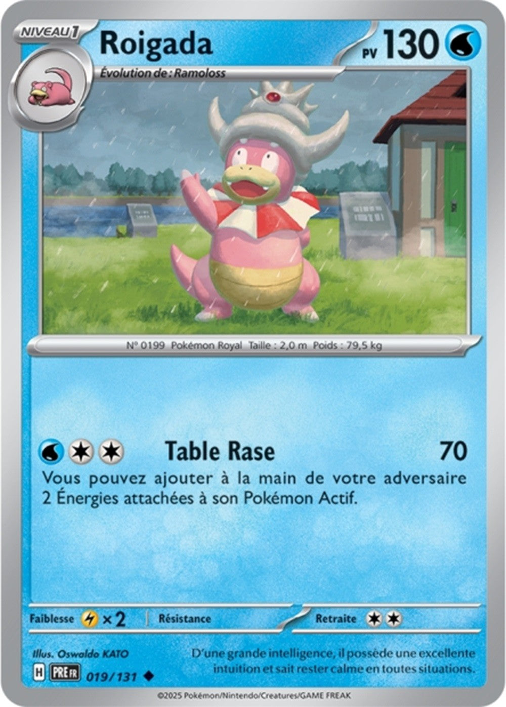 Pokémon - Roigada (PRE 019/131) - Évolutions Prismatiques