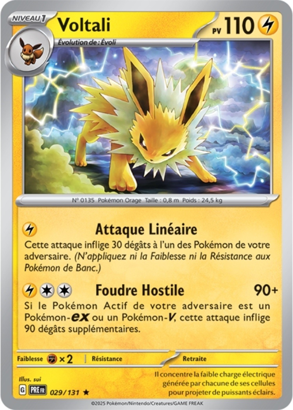 Pokémon - Voltali (PRE 029/131) - Évolutions Prismatiques