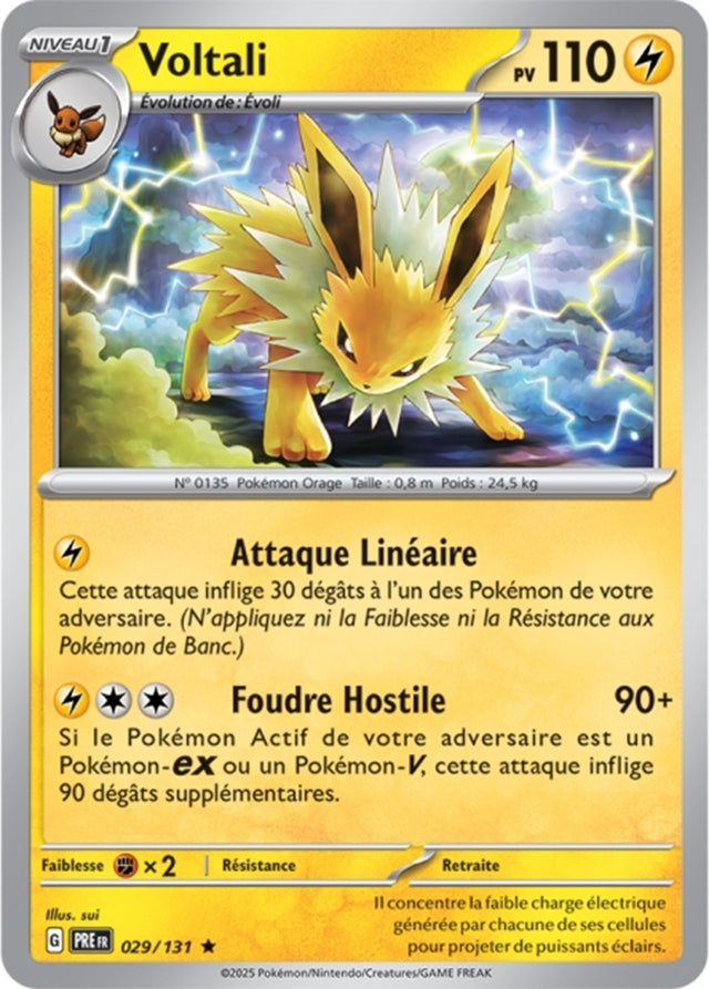 Pokémon - Voltali (PRE 029/131) - Évolutions Prismatiques