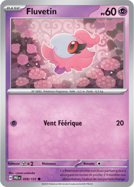 Pokémon - Fluvetin (PRE 038/131) - Évolutions Prismatiques