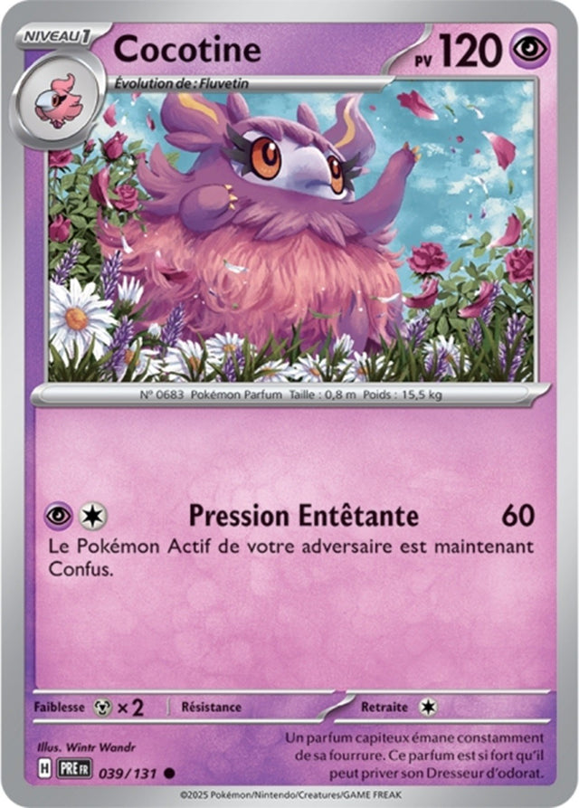 Pokémon - Cocotine (PRE 039/131) - Évolutions Prismatiques