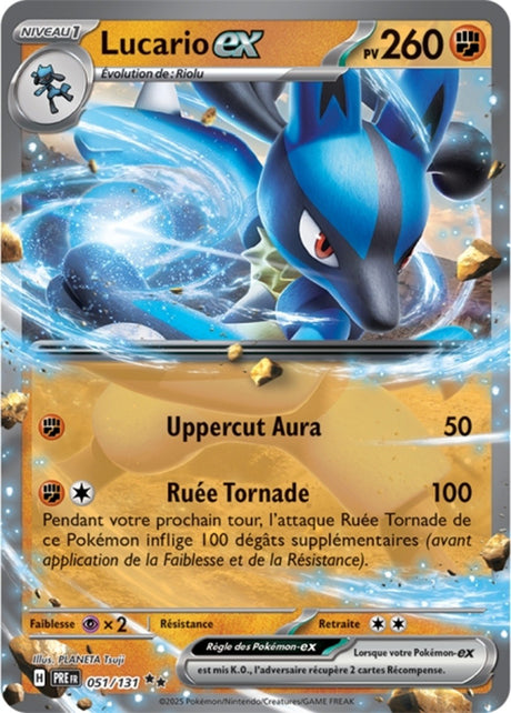 Pokémon - Lucario ex (PRE 051/131) - Évolutions Prismatiques
