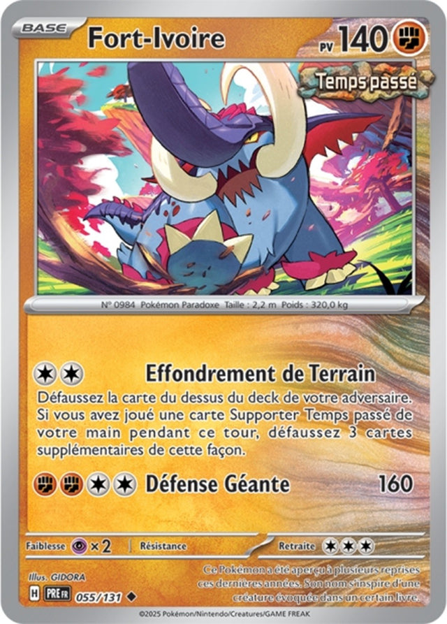 Pokémon - Fort-Ivoire (PRE 055/131) - Évolutions Prismatiques