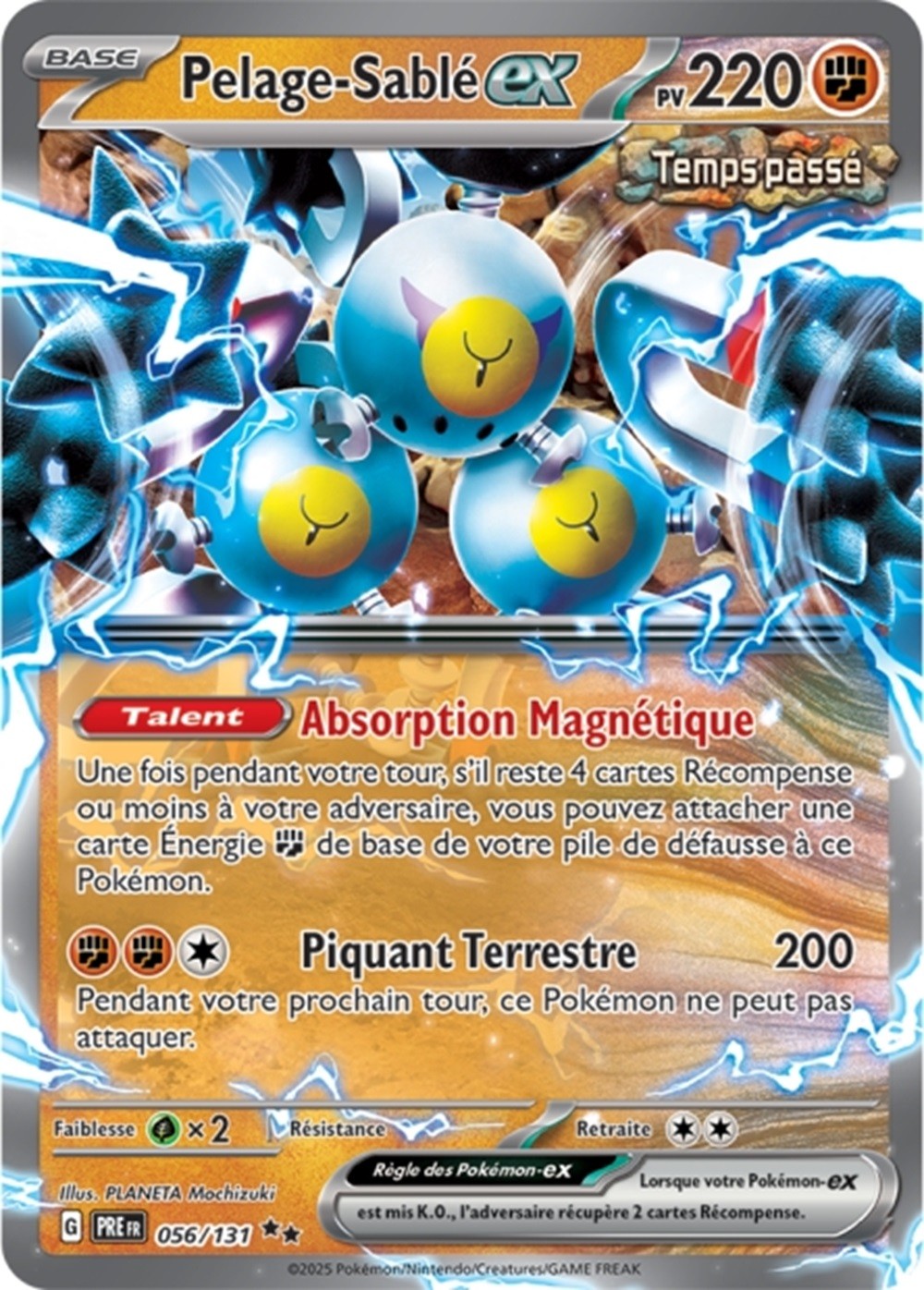 Pokémon - Pelage-Sablé ex (PRE 056/131) - Évolutions Prismatiques