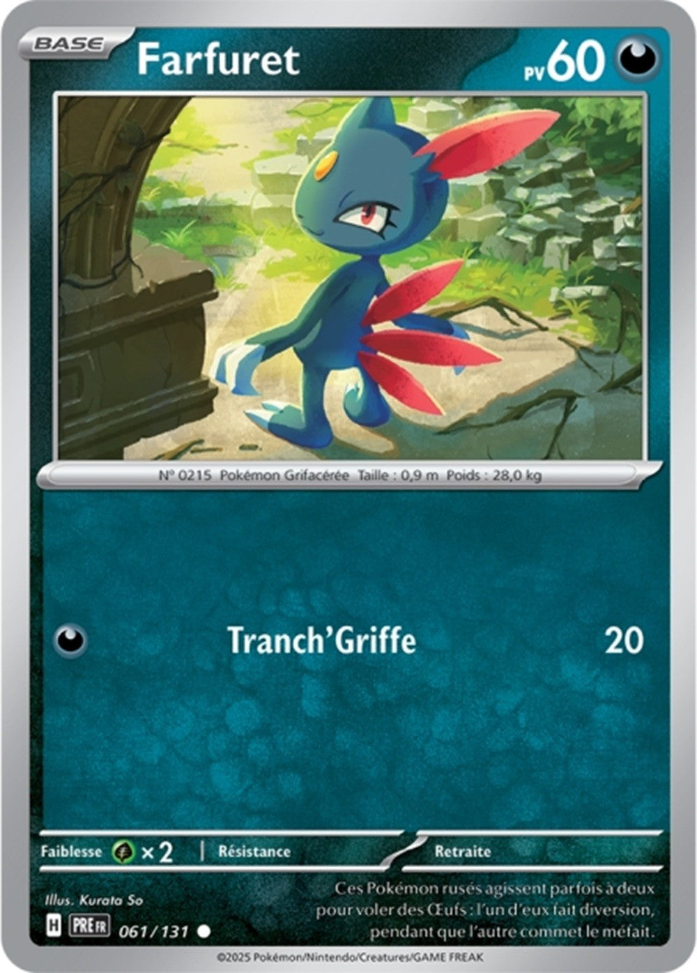 Pokémon - Farfuret (PRE 061/131) - Évolutions Prismatiques