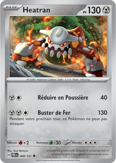 Pokémon - Heatran (PRE 068/131) - Évolutions Prismatiques
