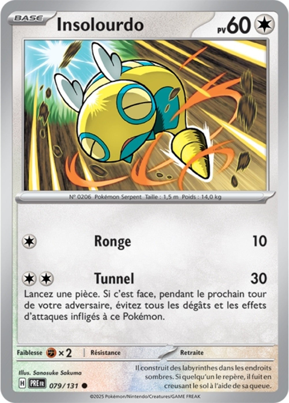Pokémon - Insolourdo (PRE 079/131) - Évolutions Prismatiques