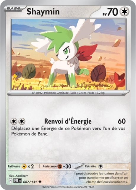 Pokémon - Shaymin (PRE 087/131) - Évolutions Prismatiques