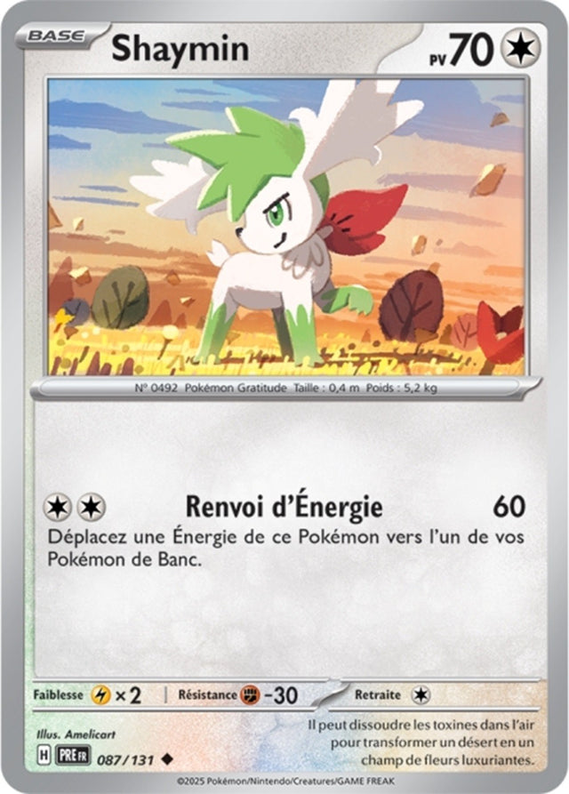 Pokémon - Shaymin (PRE 087/131) - Évolutions Prismatiques