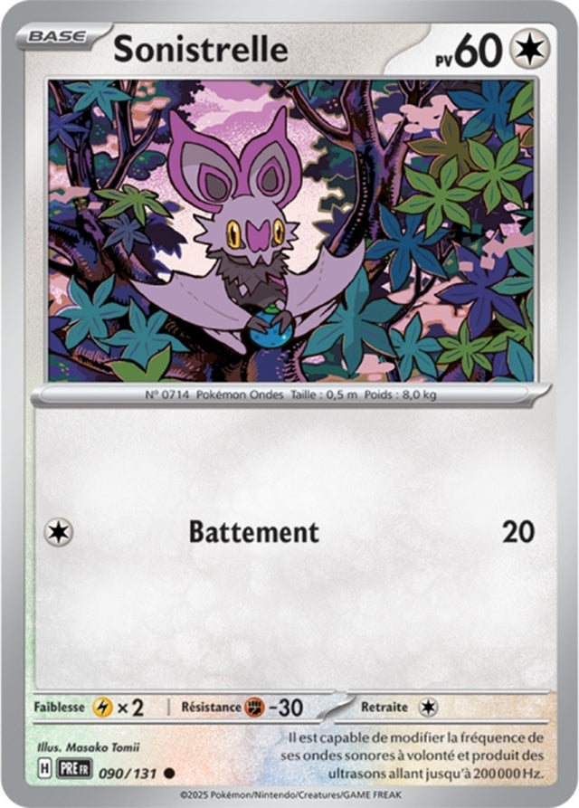 Pokémon - Sonistrelle (PRE 090/131) - Évolutions Prismatiques