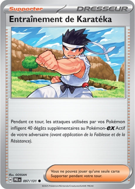 Pokémon - Entraînement de Karatéka (PRE 097/131) - Évolutions Prismatiques