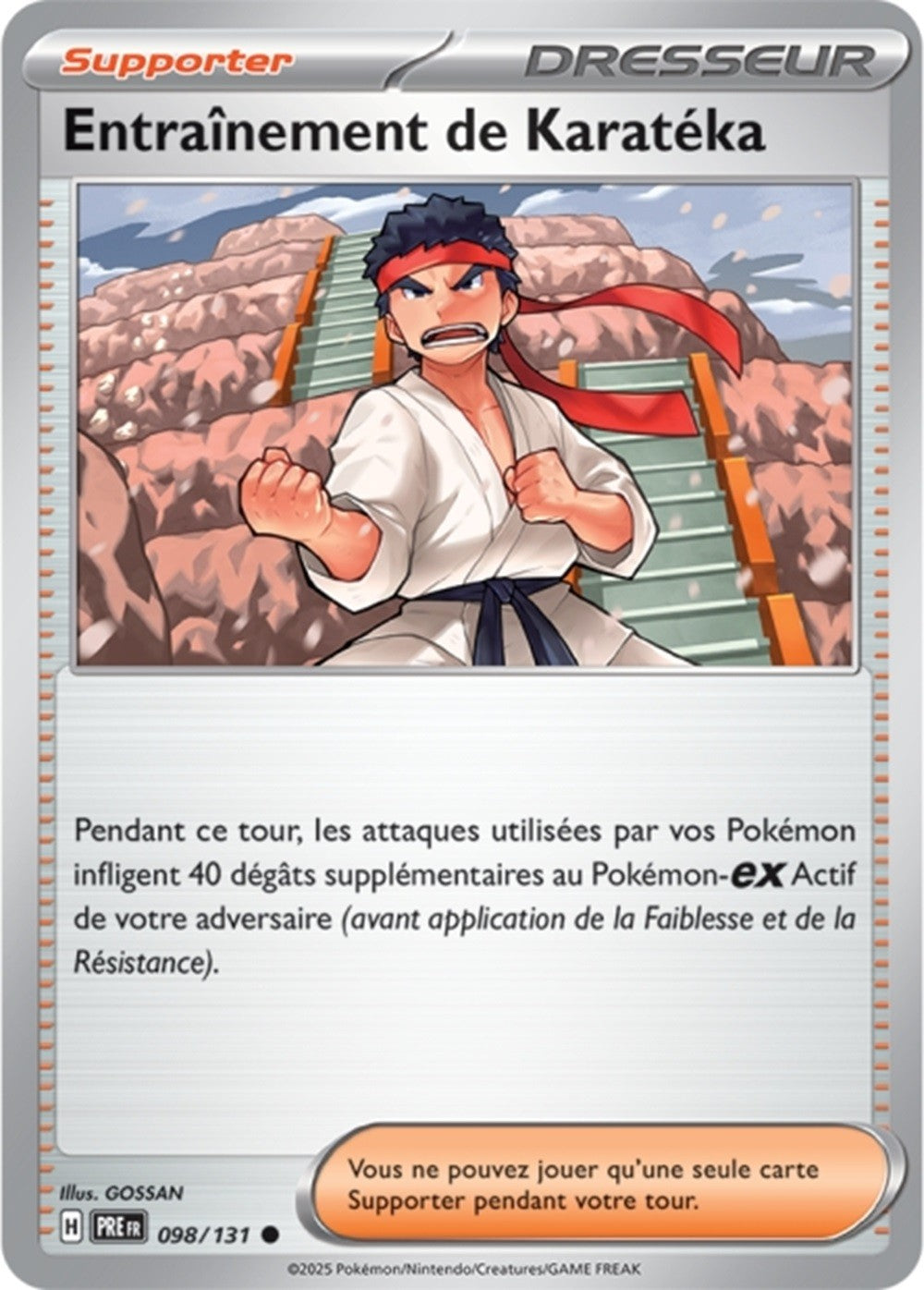 Pokémon - Entraînement de Karatéka (PRE 098/131) - Évolutions Prismatiques
