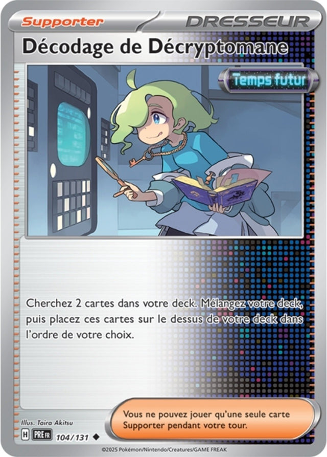 Pokémon - Décodage de Décryptomane (PRE 104/131) - Évolutions Prismatiques