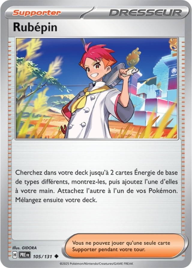 Pokémon - Rubépin (PRE 105/131) - Évolutions Prismatiques