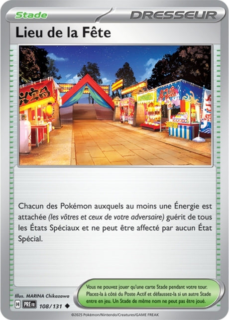 Pokémon - Lieu de la Fête (PRE 108/131) - Évolutions Prismatiques