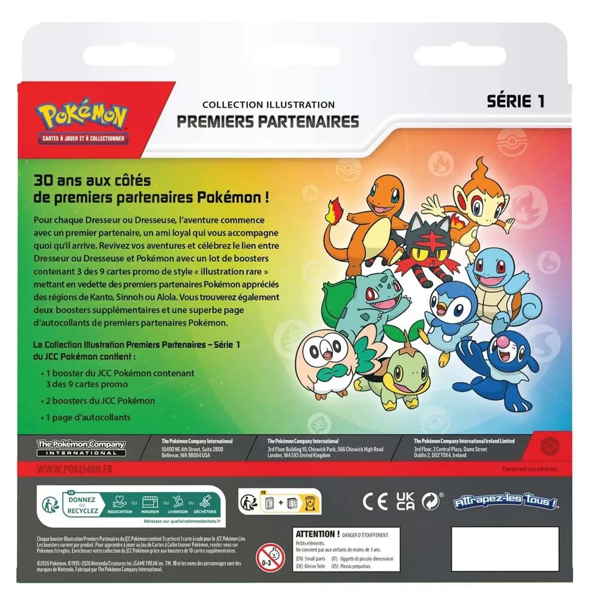 [20-03-2026] Pokémon - Coffret Collection Illustration : Premiers Partenaires - Série 1 - DracauGames