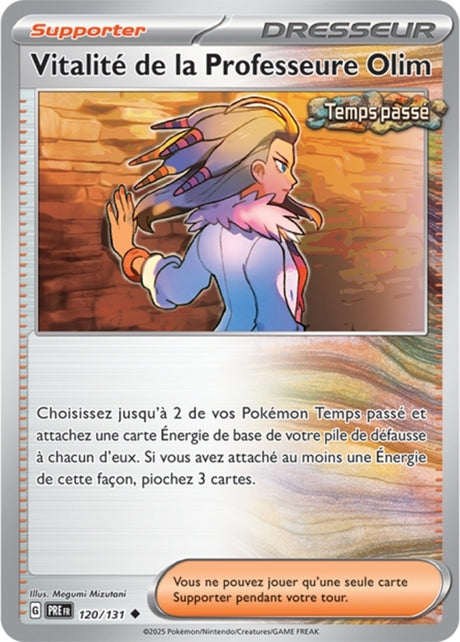 Pokémon - Vitalité de la Professeure Olim (PRE 120/131) - Évolutions Prismatiques