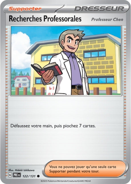 Pokémon - Recherches Professorales - Professor Chen (PRE 122/131) - Évolutions Prismatiques