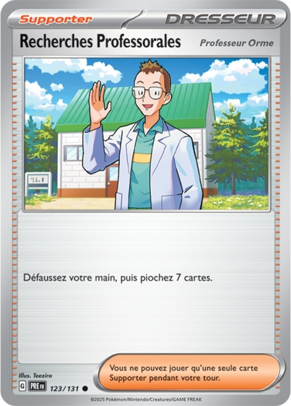 Pokémon - Recherches Professorales - Professeur Orme (PRE 123/131) - Évolutions Prismatiques